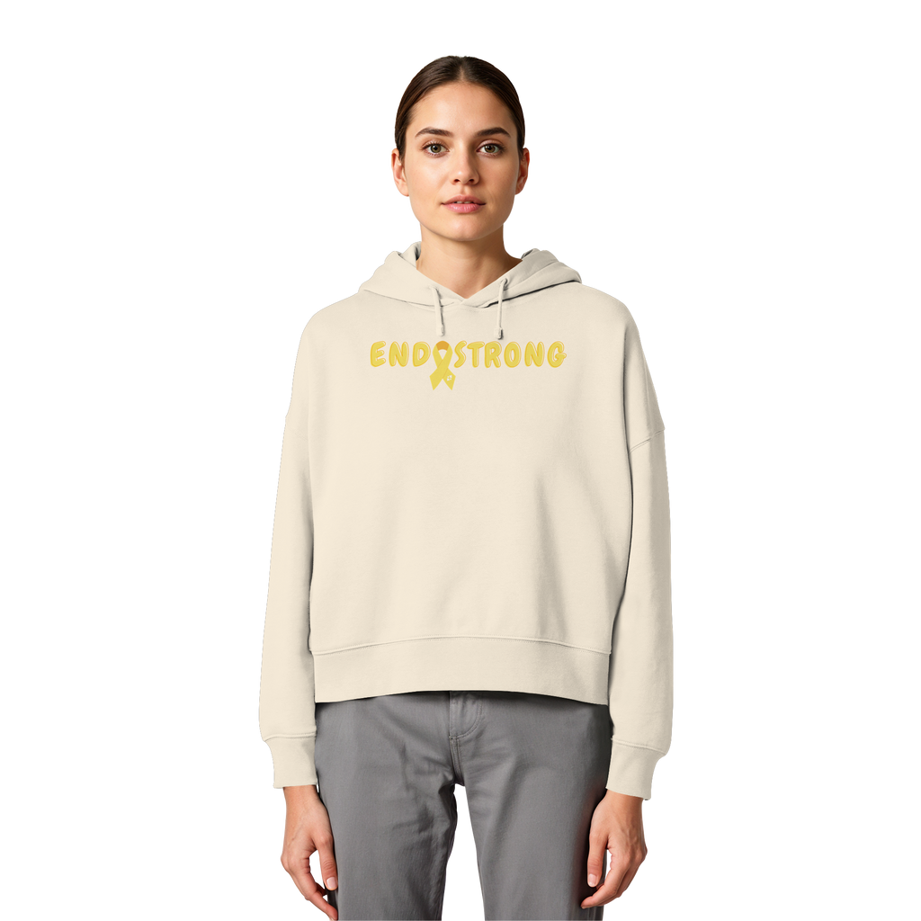 Endostrong - Womens Organic Boxcut Hoodie