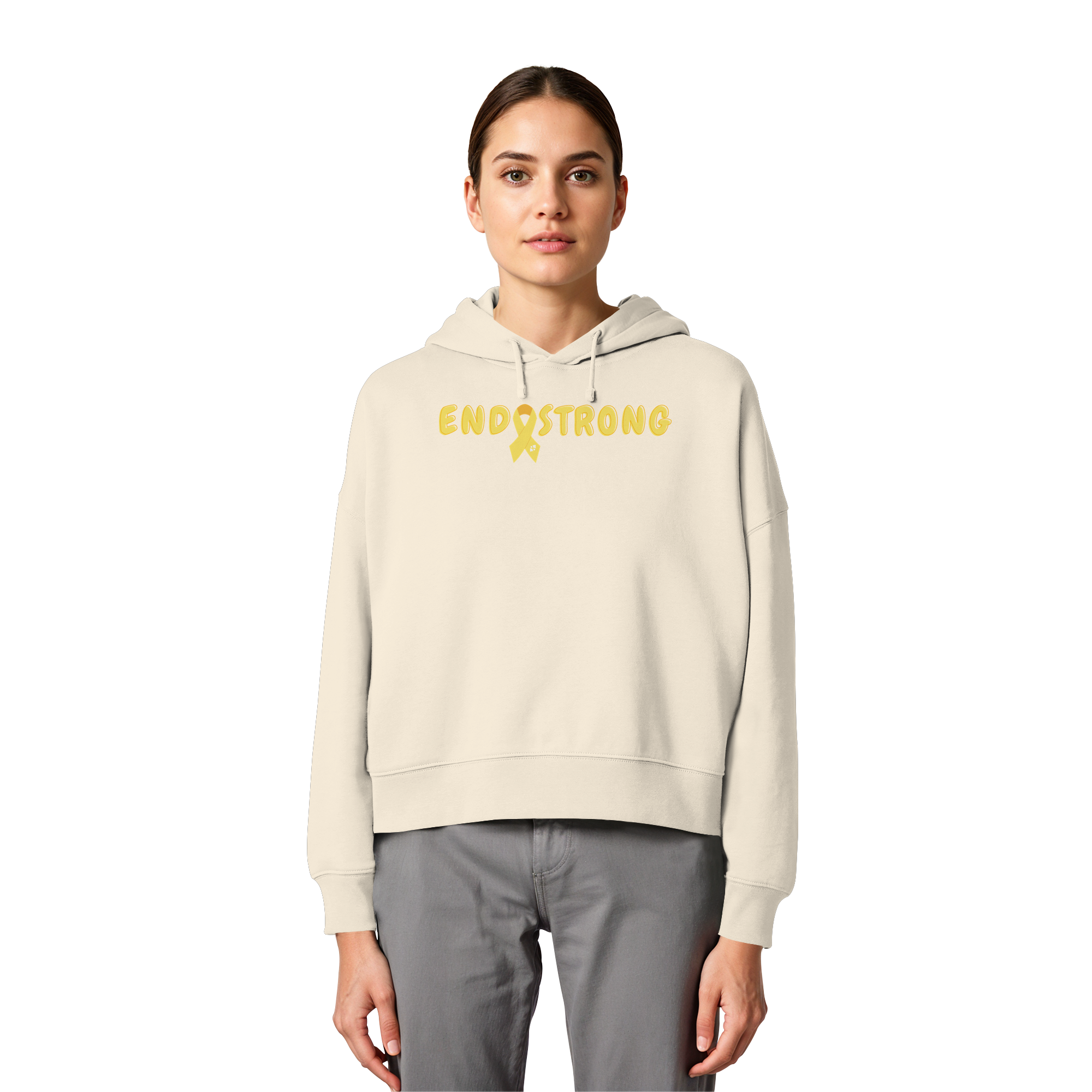 Endostrong - Womens Organic Boxcut Hoodie