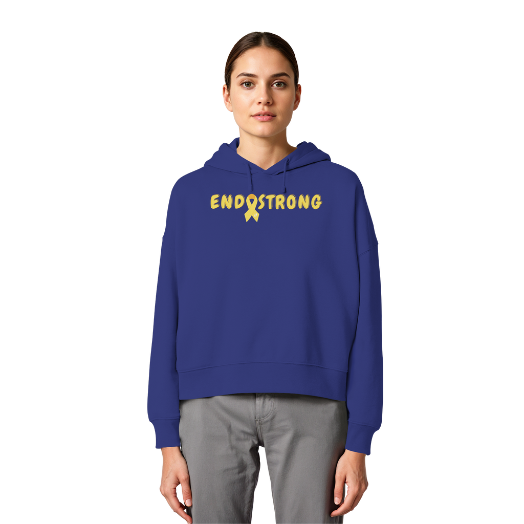 Endostrong - Womens Organic Boxcut Hoodie