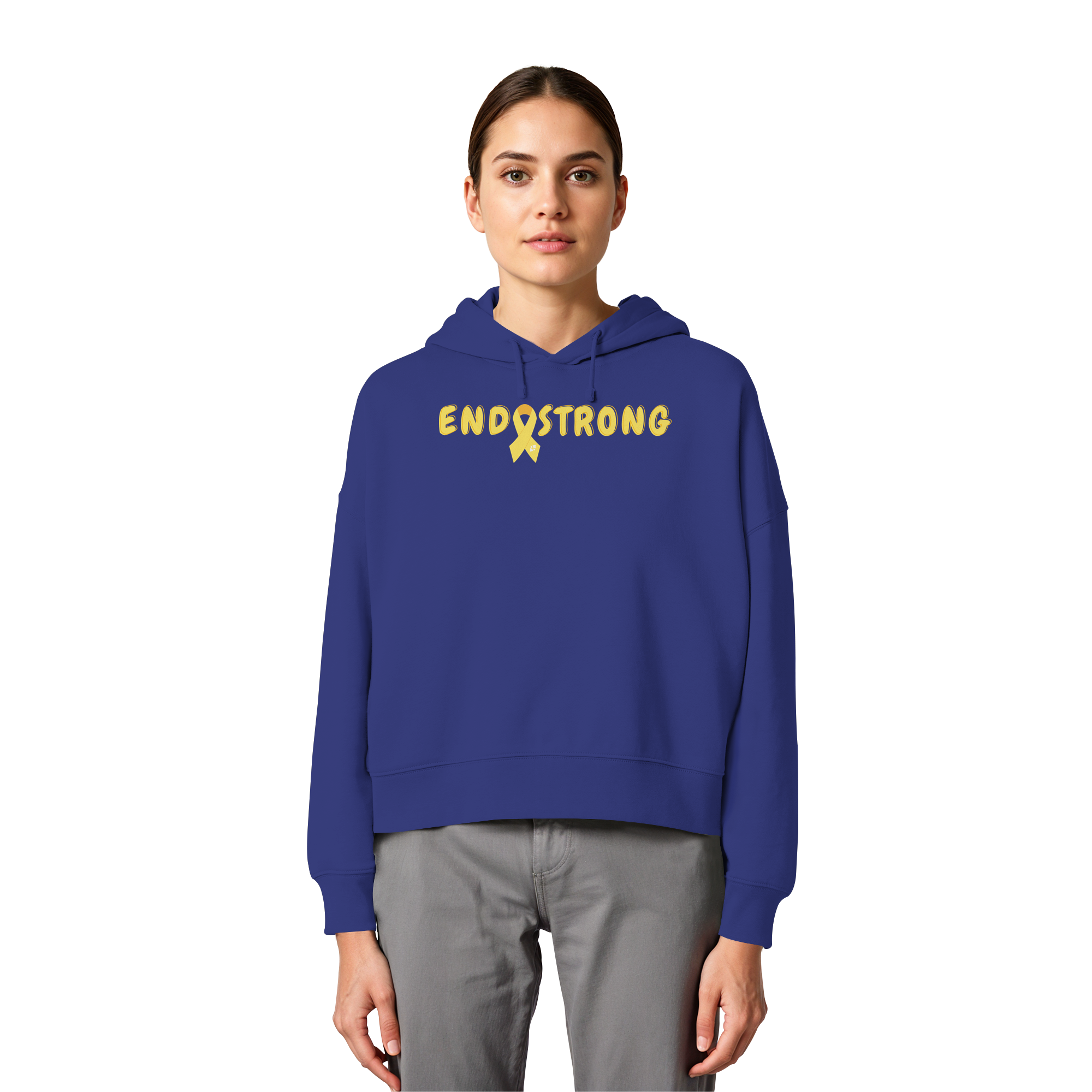 Endostrong - Womens Organic Boxcut Hoodie