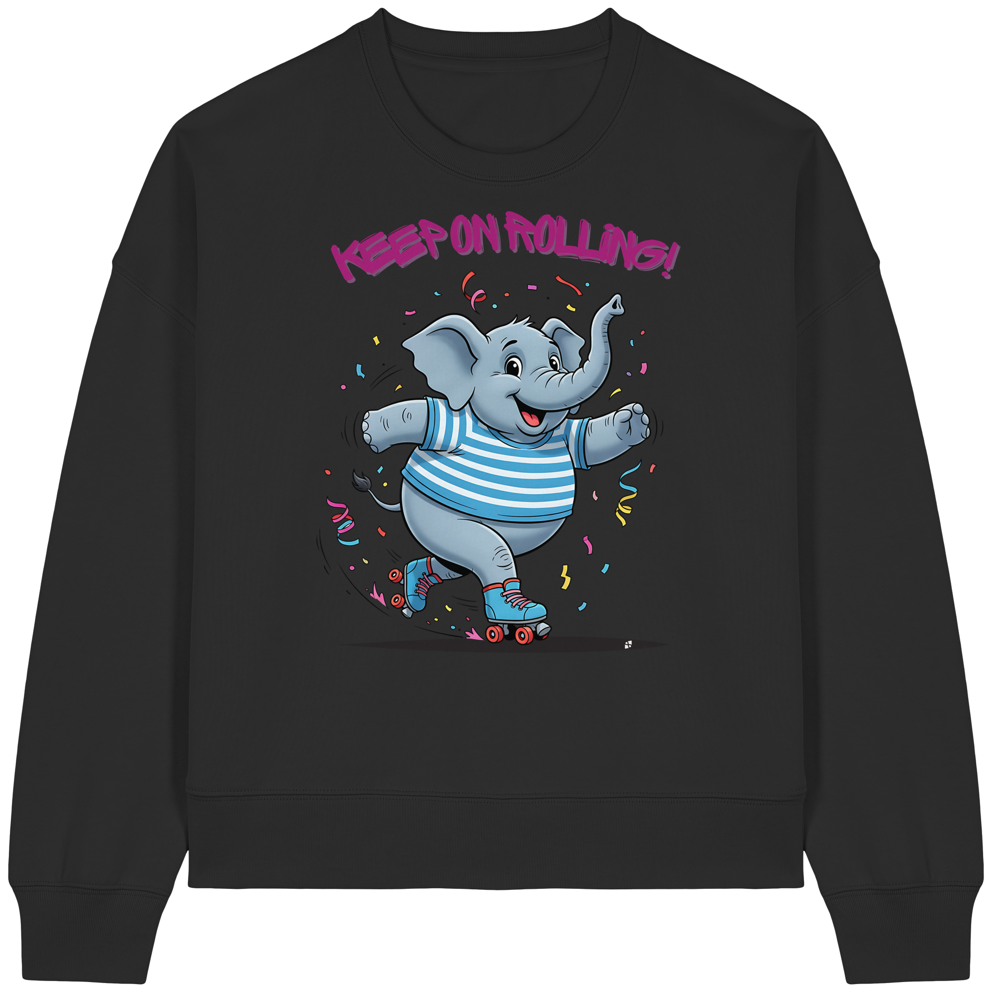 RollerFant - Womens Organic Boxcut Sweatshirt