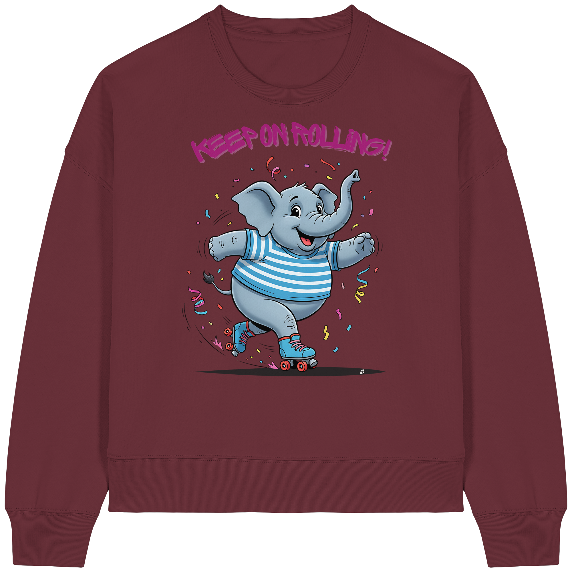 RollerFant - Womens Organic Boxcut Sweatshirt