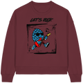 Lets Rock Zirbi - Womens Organic Boxcut Sweatshirt