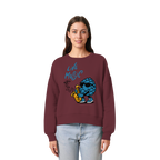 Jazz Zirbi - Womens Organic Boxcut Sweatshirt