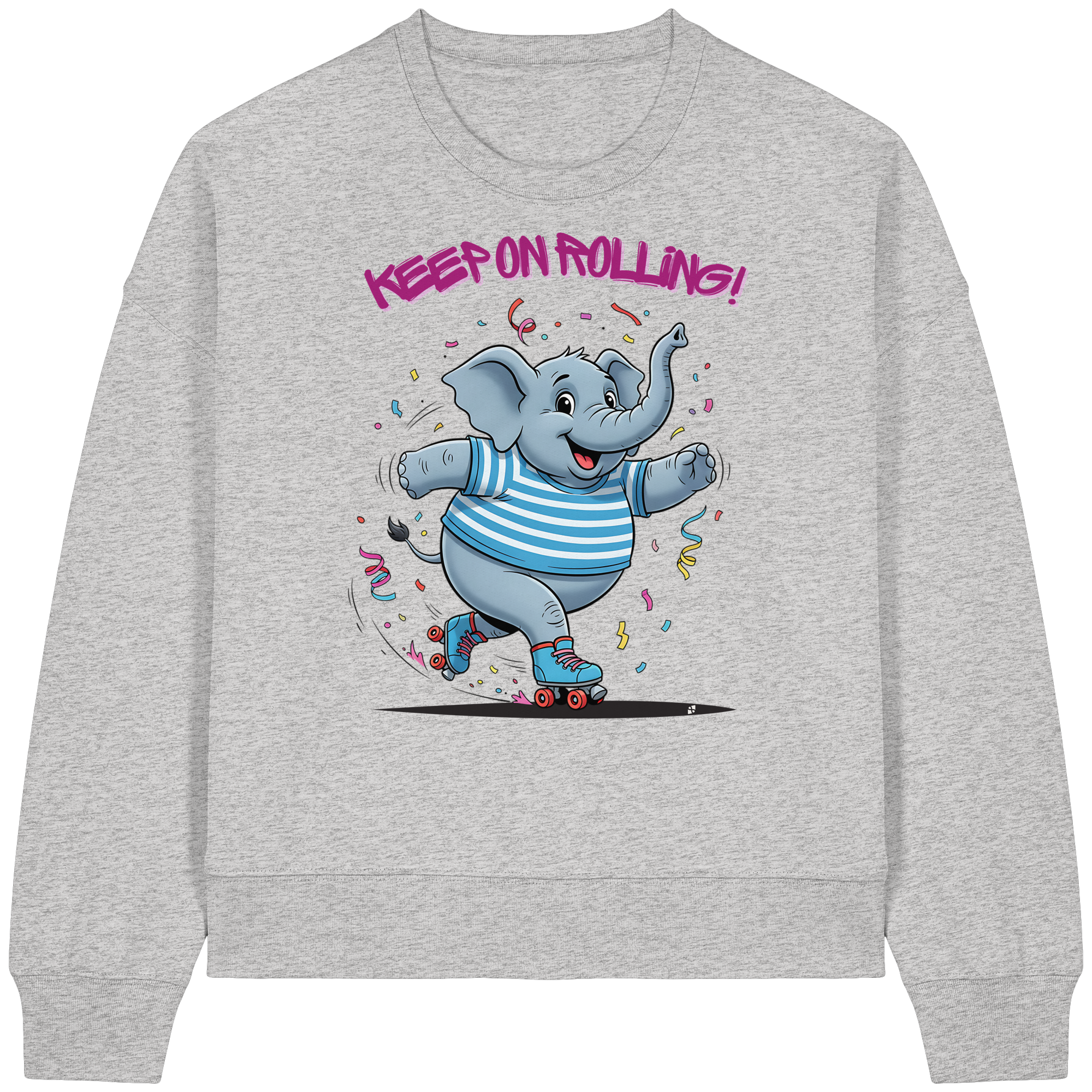 RollerFant - Womens Organic Boxcut Sweatshirt