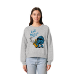 Jazz Zirbi - Womens Organic Boxcut Sweatshirt