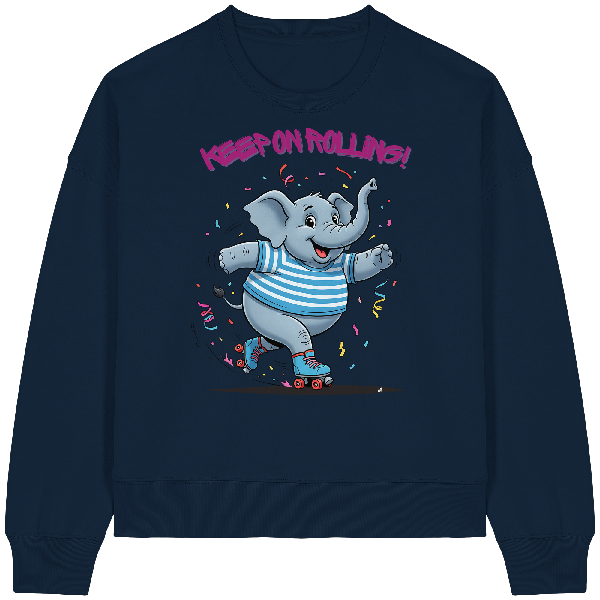 RollerFant - Womens Organic Boxcut Sweatshirt
