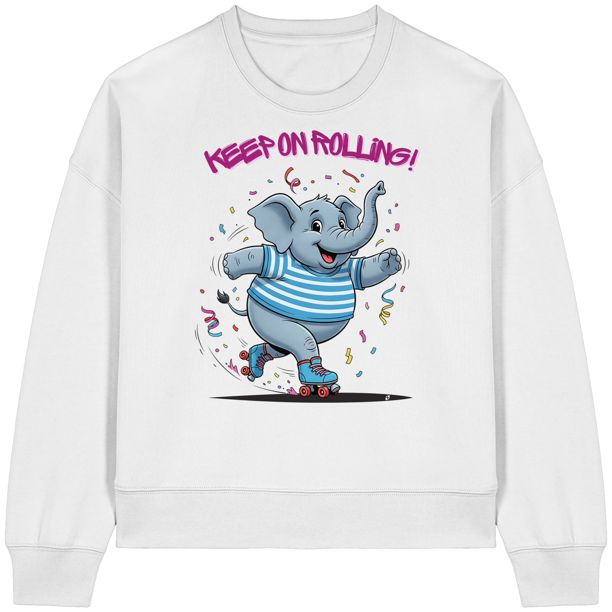 RollerFant - Womens Organic Boxcut Sweatshirt