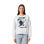 Lets Rock Zirbi - Womens Organic Boxcut Sweatshirt