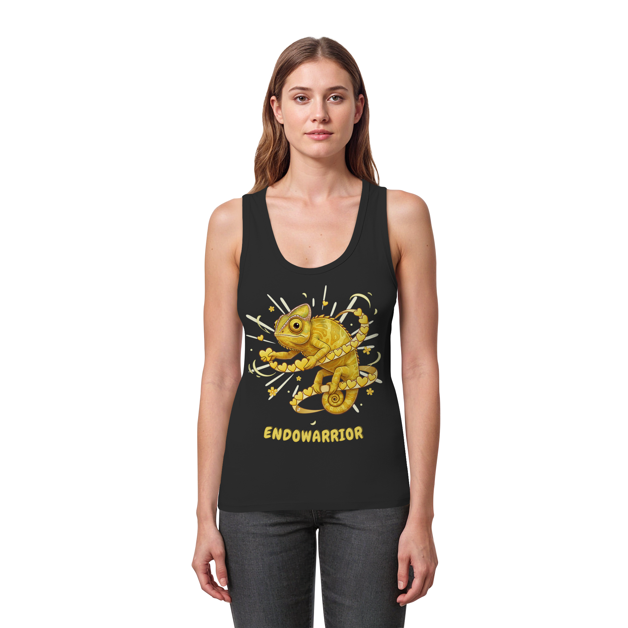 Endowarrior - Womens Organic Fitted Tank Top