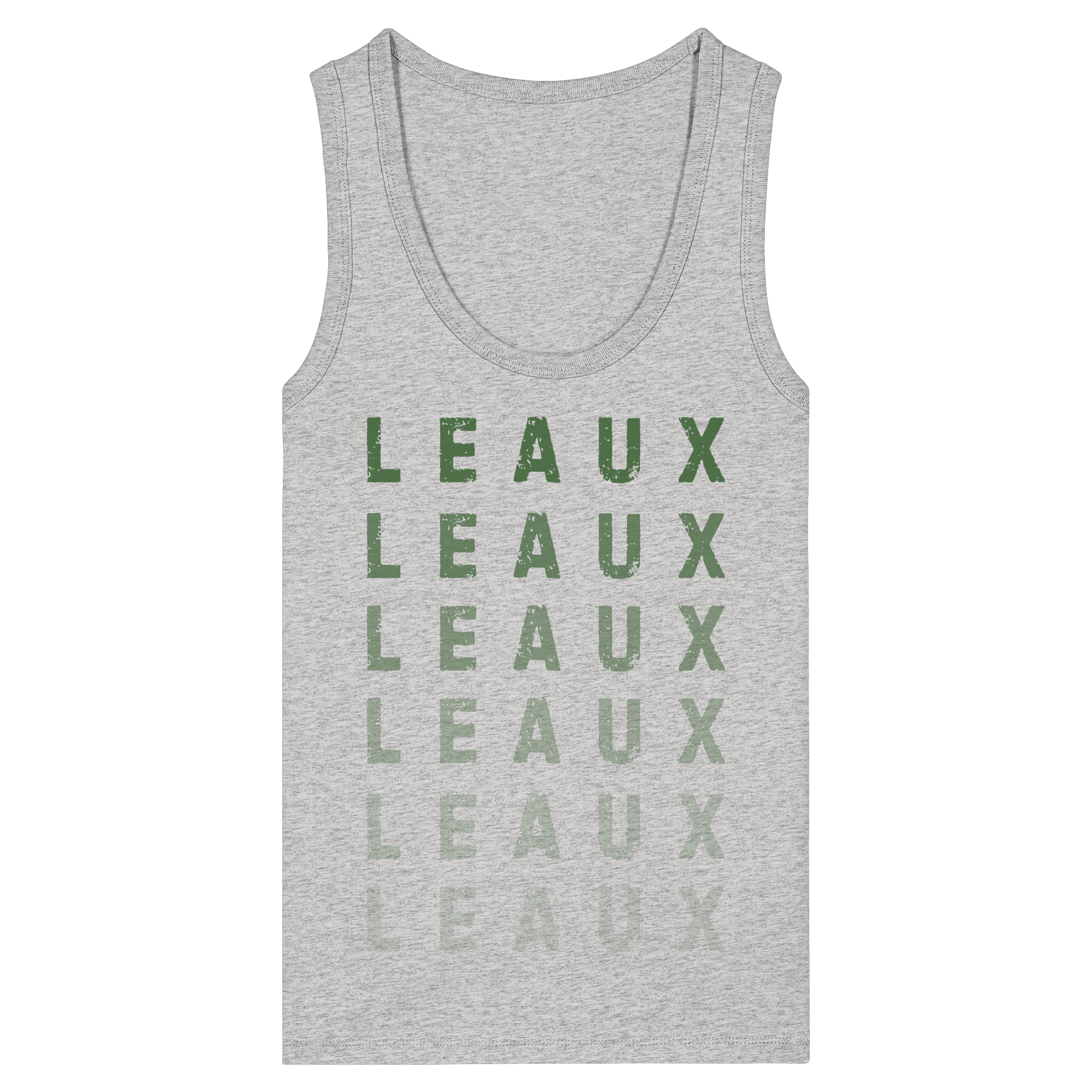 LEAUX classic grün - Womens Organic Fitted Tank Top