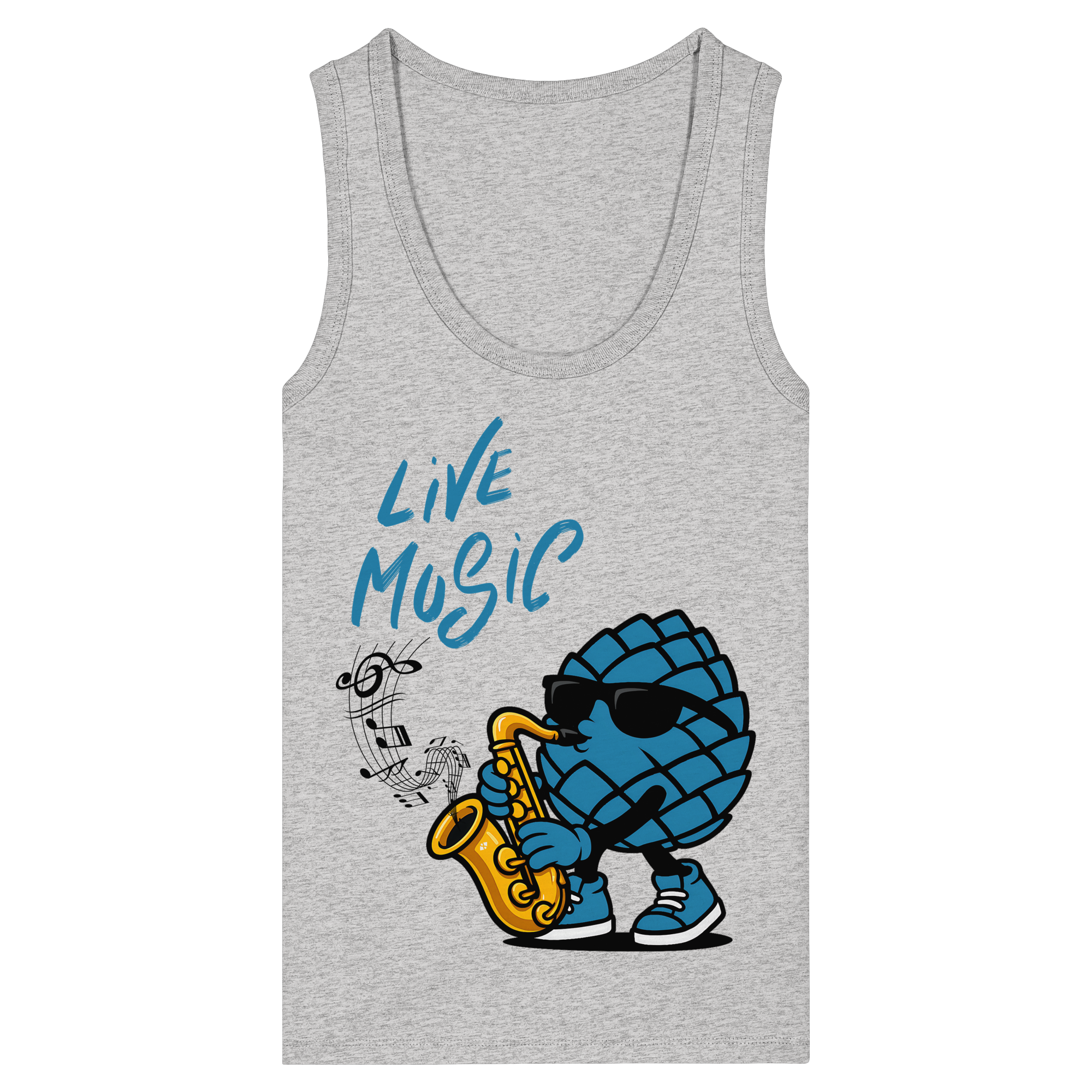 Jazz Zirbi - Womens Organic Fitted Tank Top