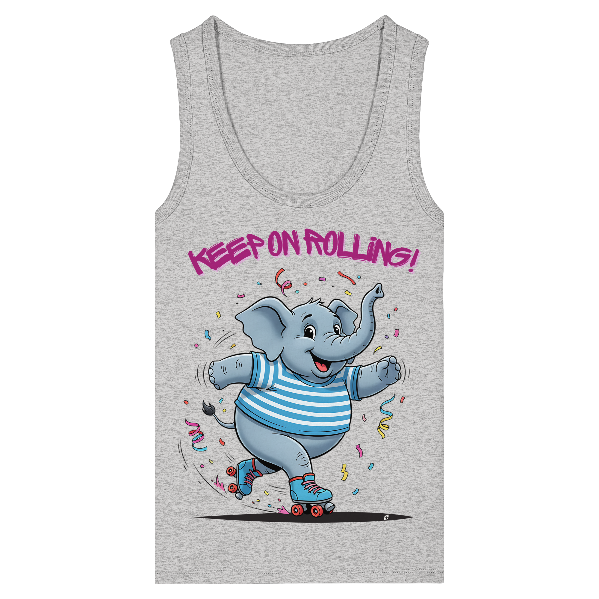 RollerFant - Womens Organic Fitted Tank Top