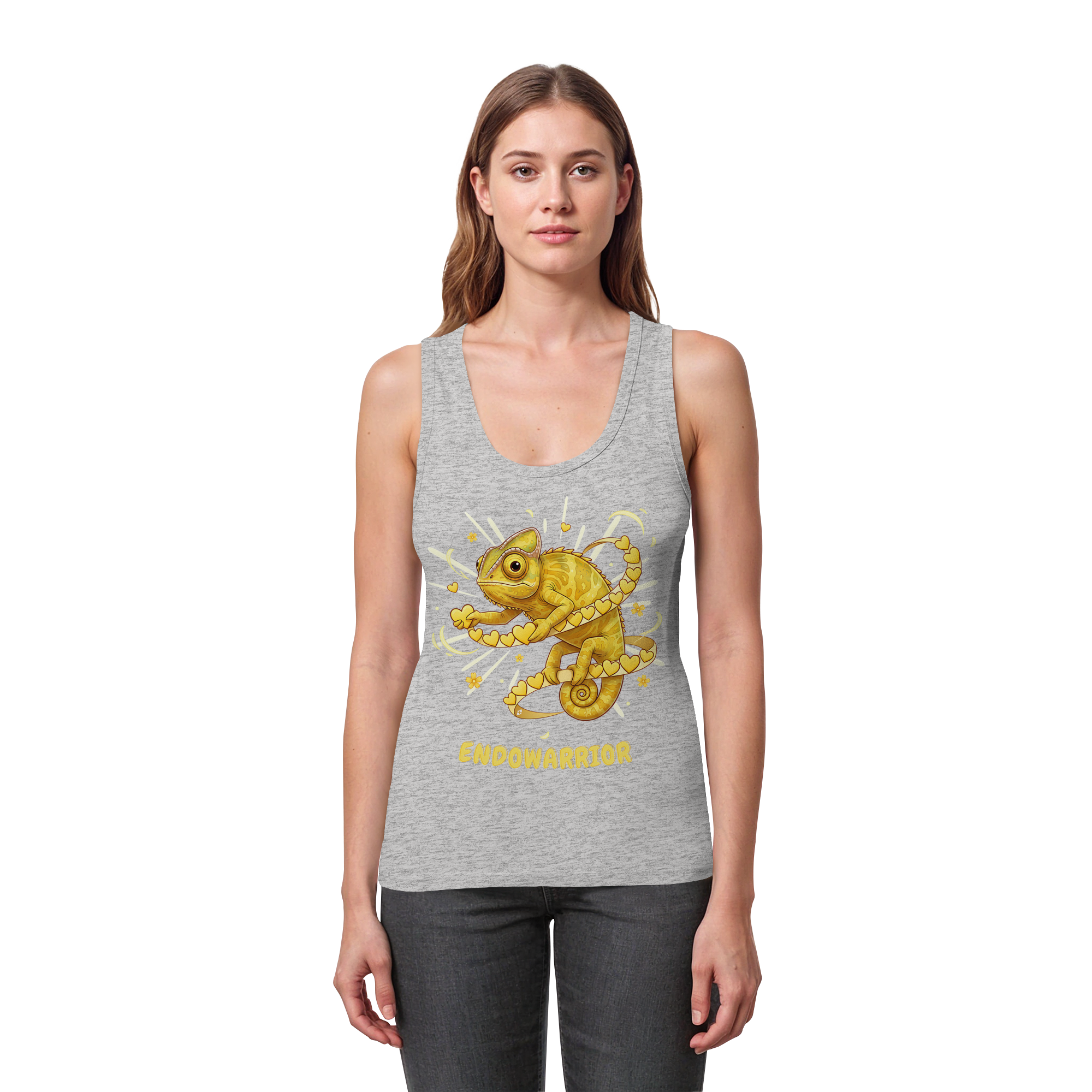 Endowarrior - Womens Organic Fitted Tank Top