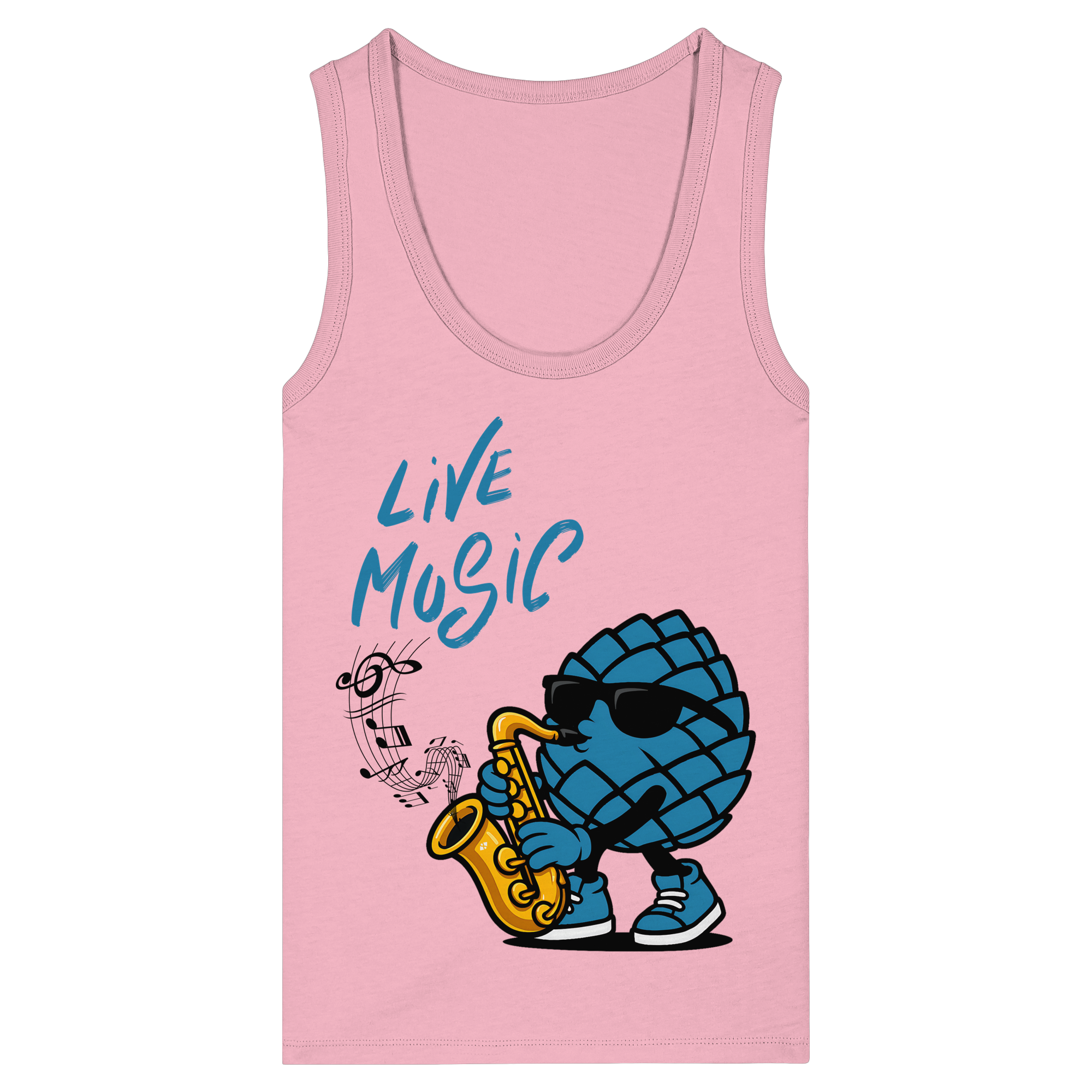 Jazz Zirbi - Womens Organic Fitted Tank Top