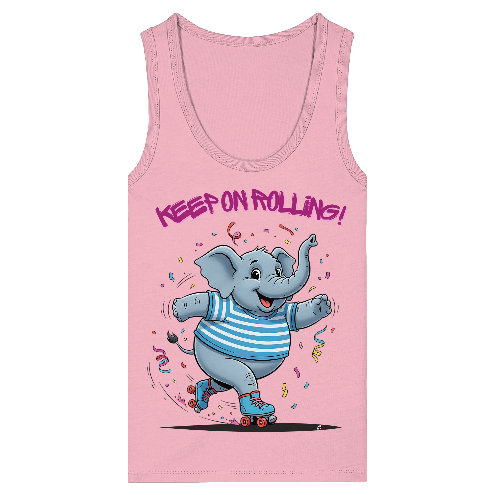 RollerFant - Womens Organic Fitted Tank Top