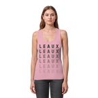 LEAUX classic schwarz - Womens Organic Fitted Tank Top