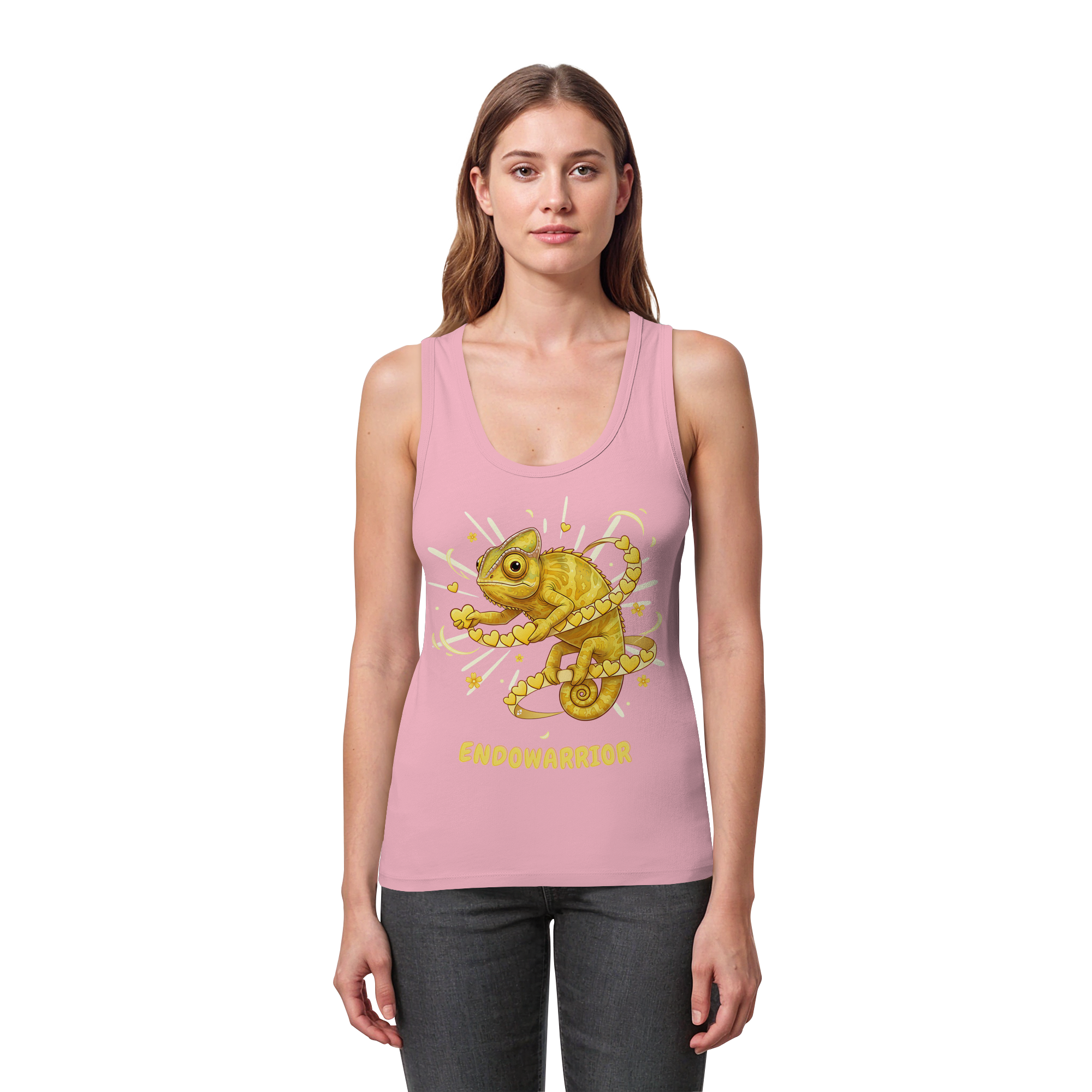 Endowarrior - Womens Organic Fitted Tank Top