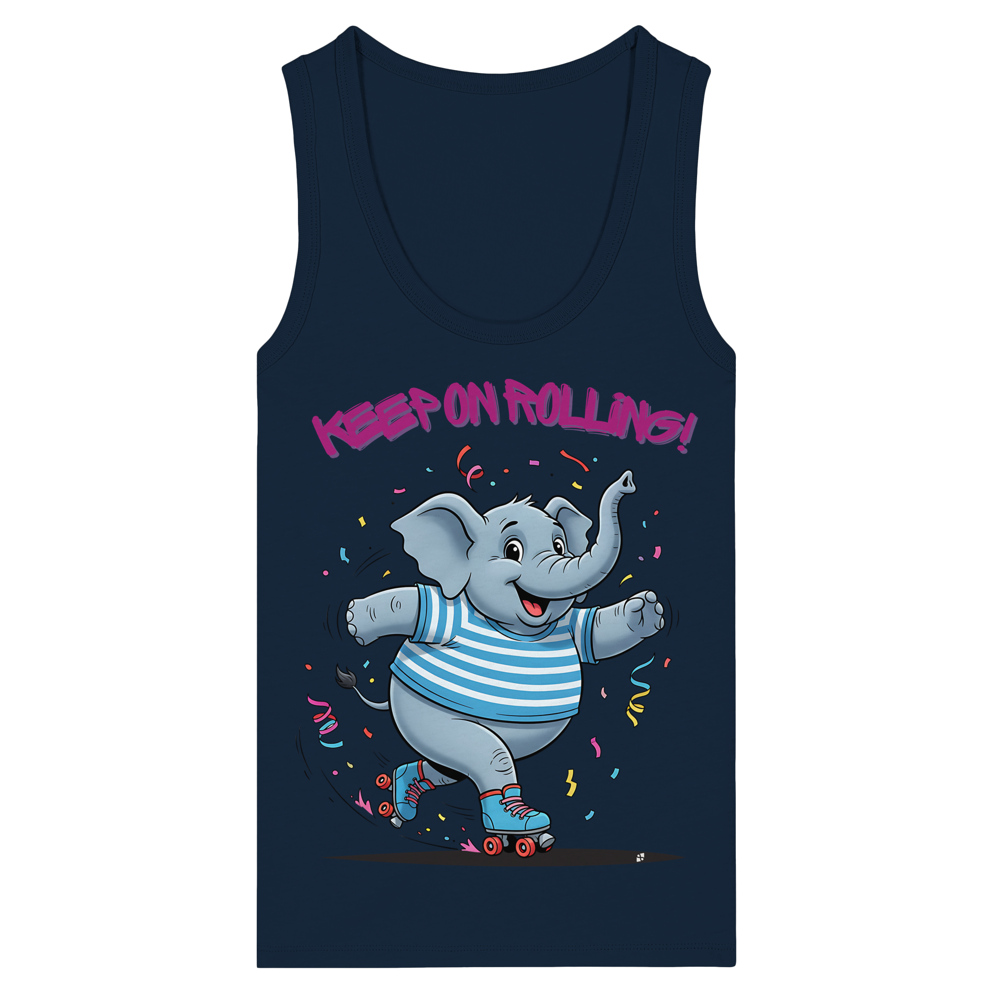 RollerFant - Womens Organic Fitted Tank Top