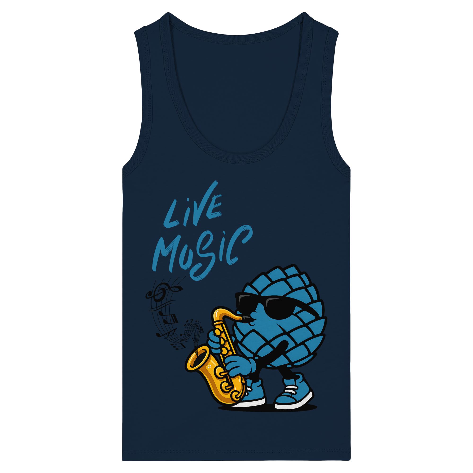 Jazz Zirbi - Womens Organic Fitted Tank Top