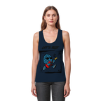 Lets Rock Zirbi - Womens Organic Fitted Tank Top