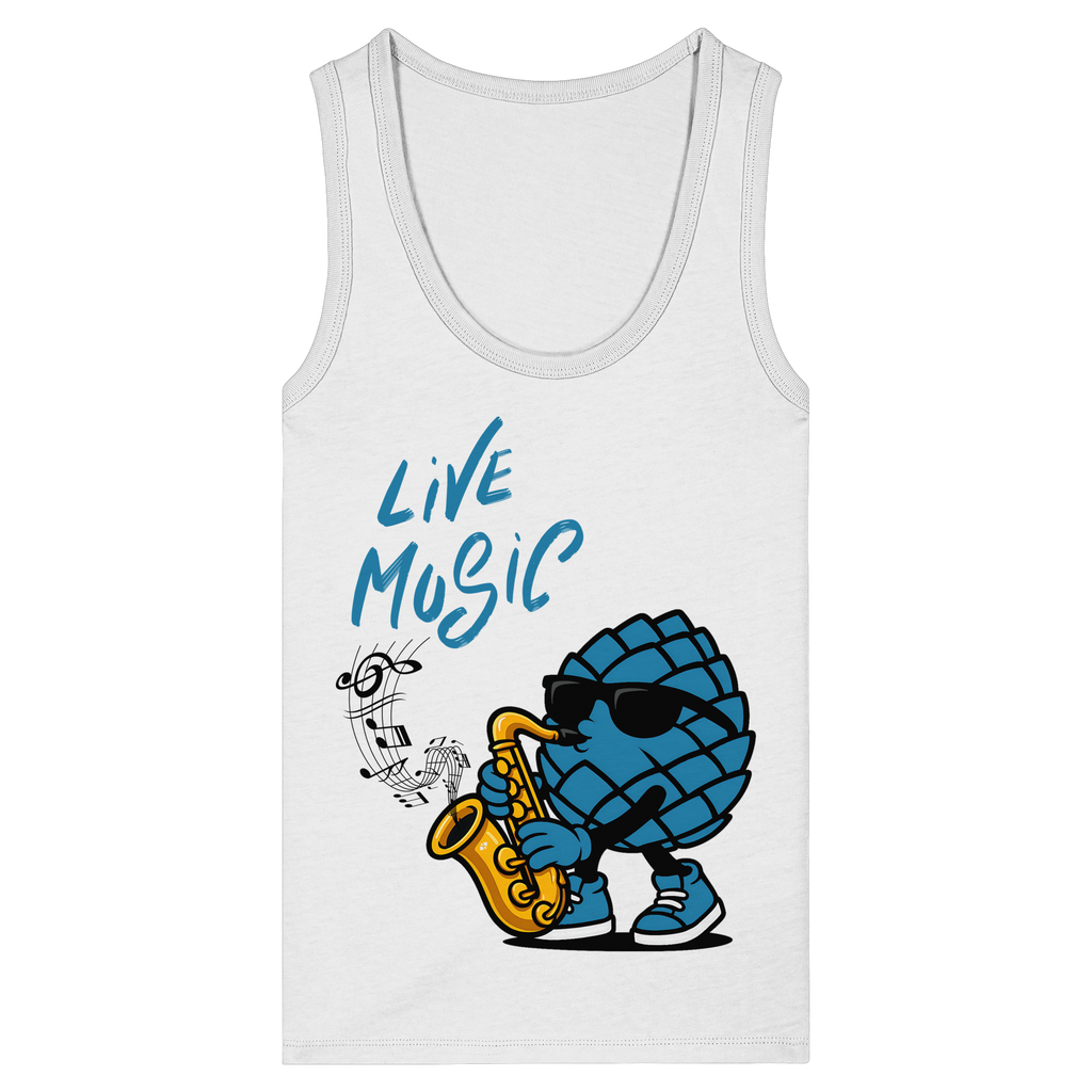 Jazz Zirbi - Womens Organic Fitted Tank Top