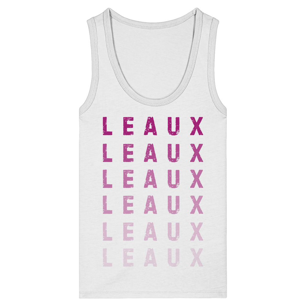 LEAUX classic magenta - Womens Organic Fitted Tank Top