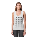 LEAUX classic schwarz - Womens Organic Fitted Tank Top