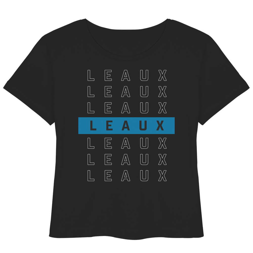 LEAUX Classics – Logo Bar Blue Women Lightweight Shirt