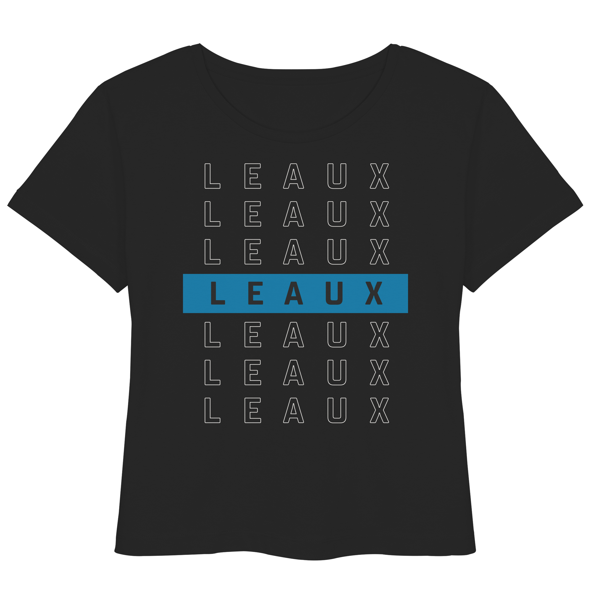 LEAUX Classics – Logo Bar Blue Women Lightweight Shirt