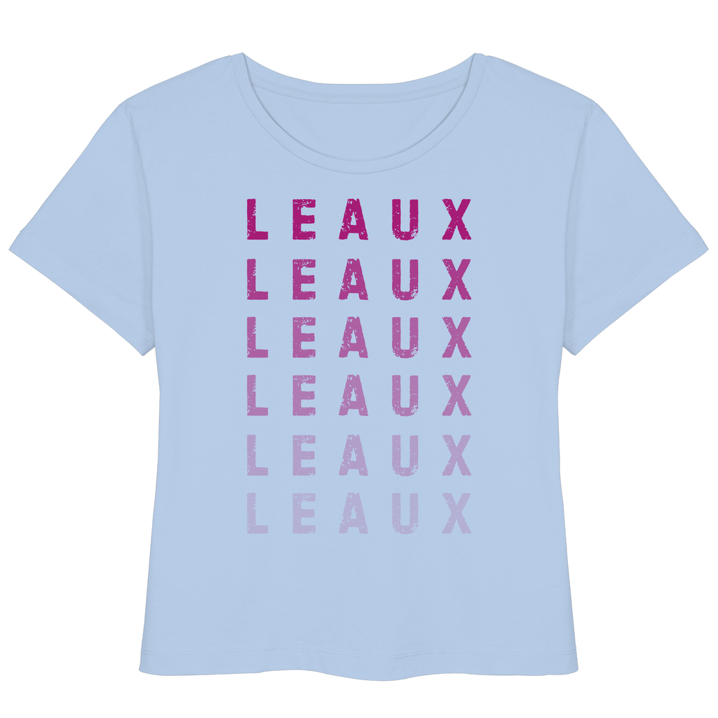 LEAUX classic magenta - Womens Organic T-Shirt