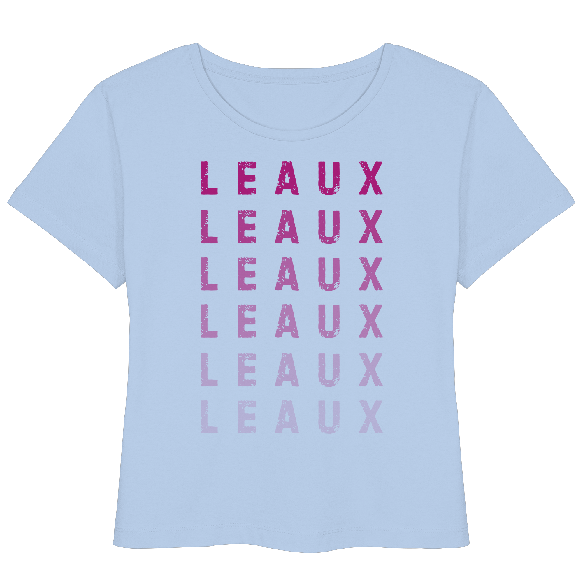LEAUX classic magenta - Womens Organic T-Shirt