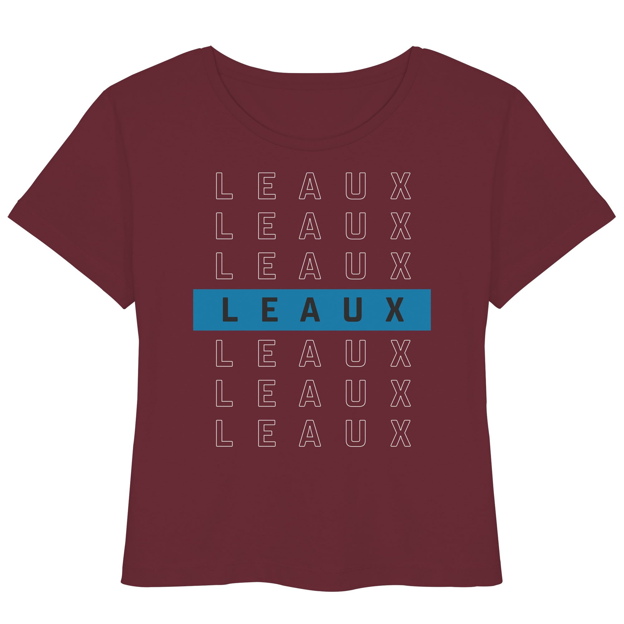 LEAUX classic blau - Damen Bio T-Shirt