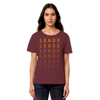 LEAUX classic orange - Womens Organic T-Shirt
