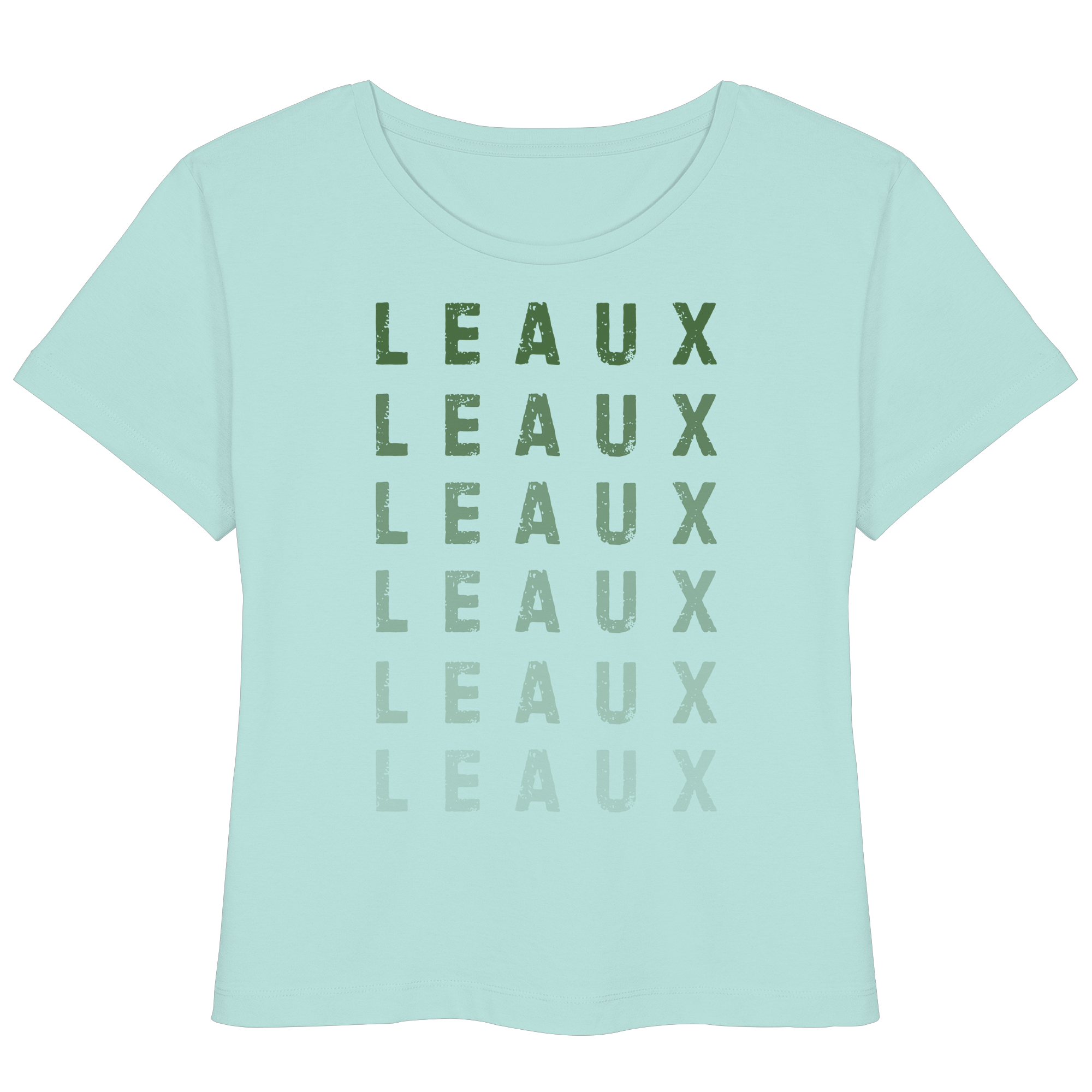 LEAUX classic grün - Womens Organic T-Shirt