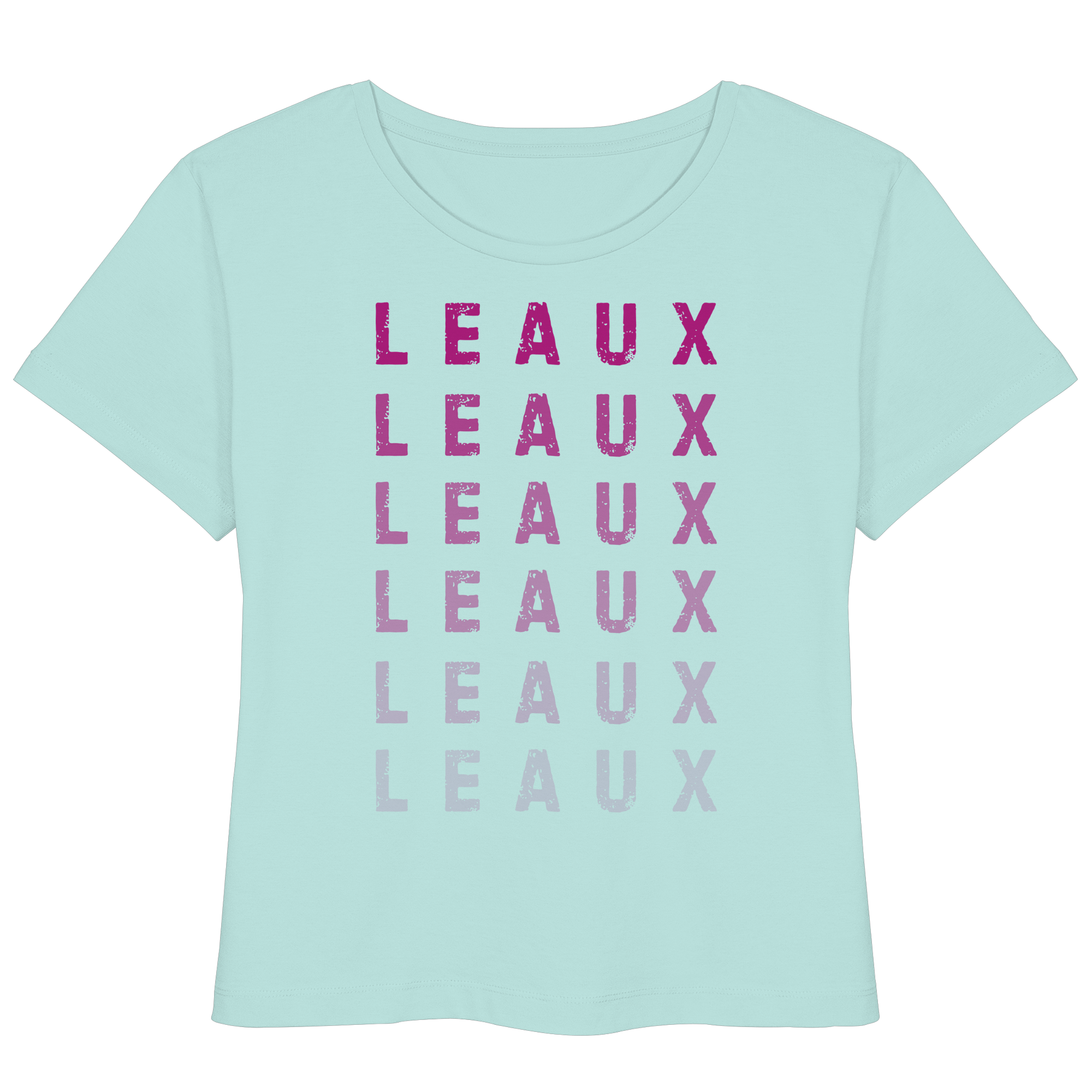 LEAUX classic magenta - Womens Organic T-Shirt