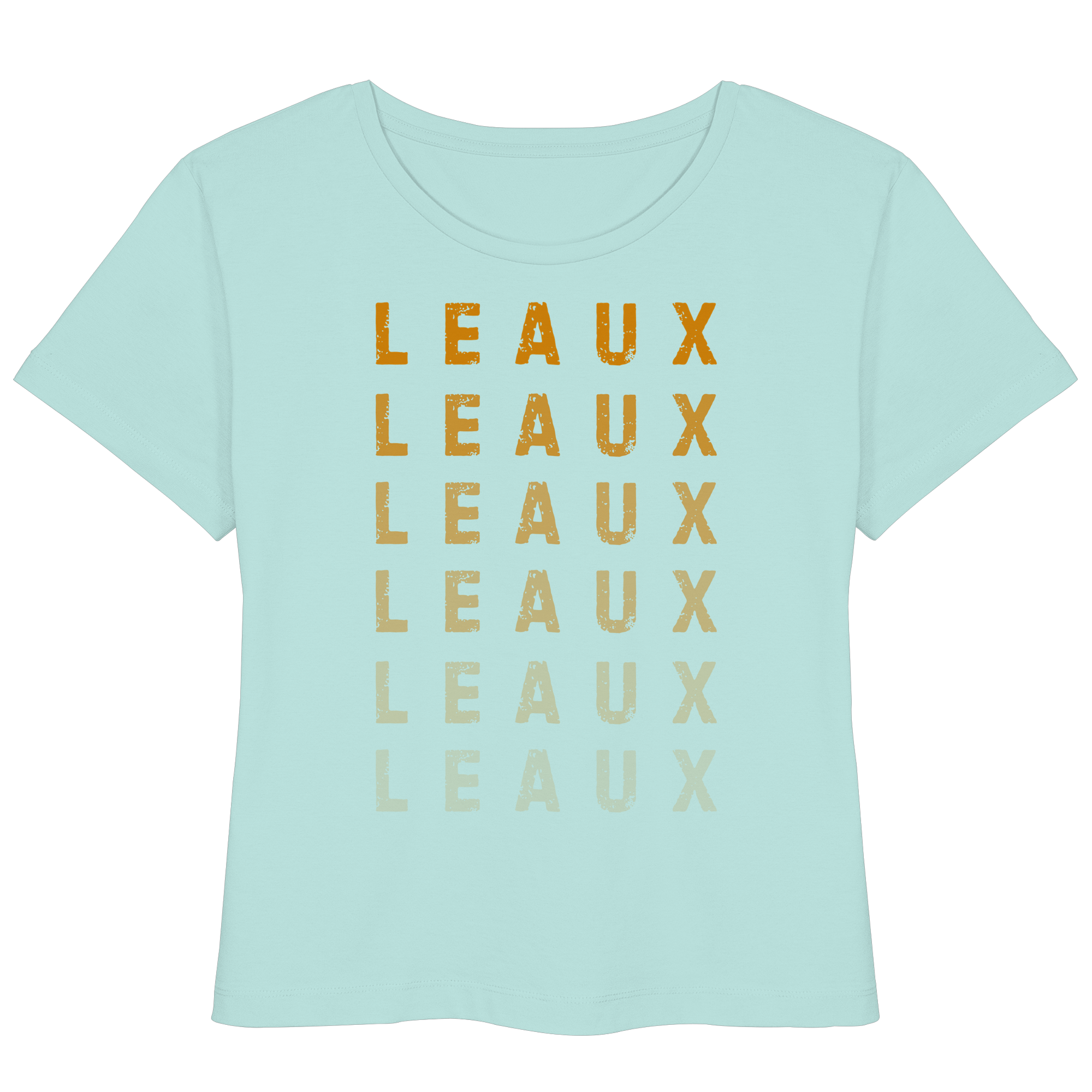 LEAUX classic orange - Womens Organic T-Shirt