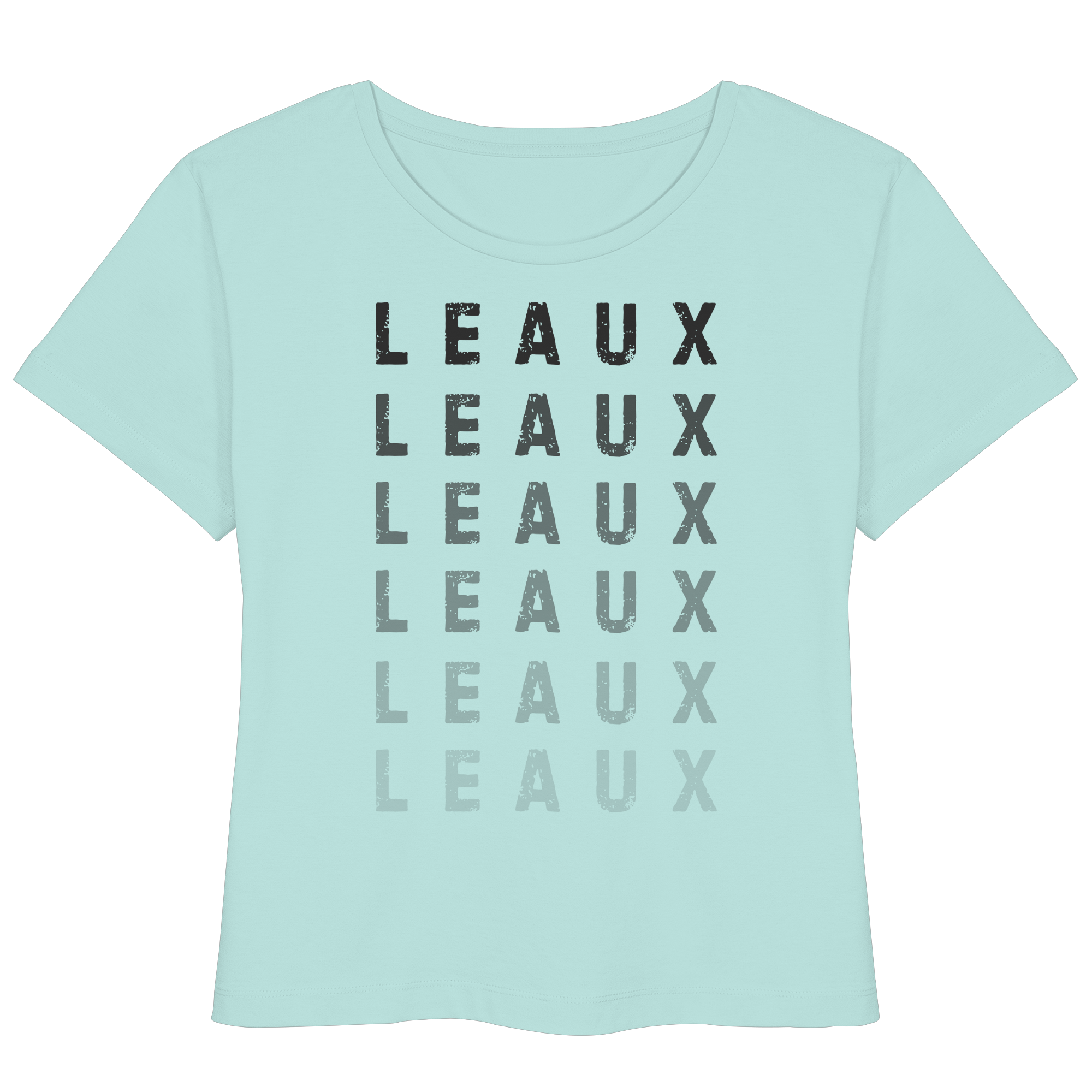 LEAUX classic schwarz - Womens Organic T-Shirt