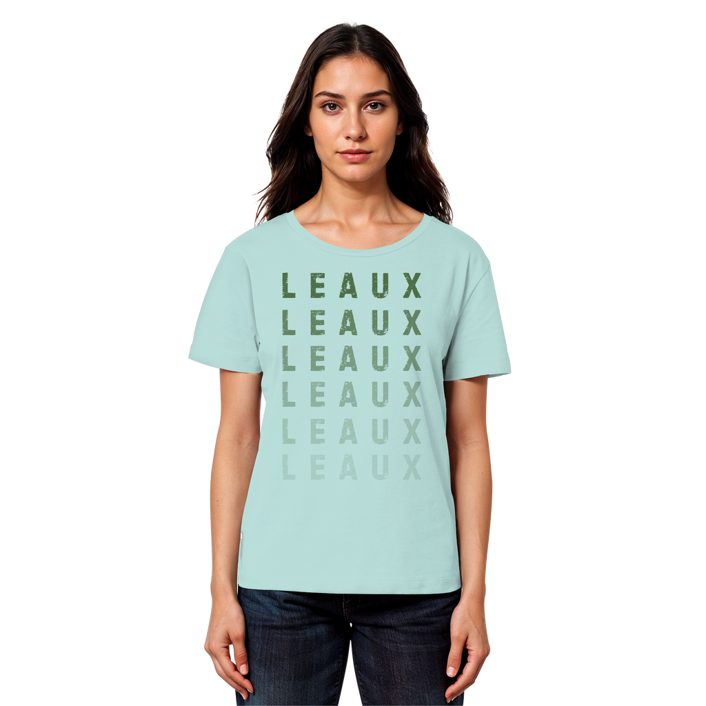 LEAUX classic grün - Womens Organic T-Shirt