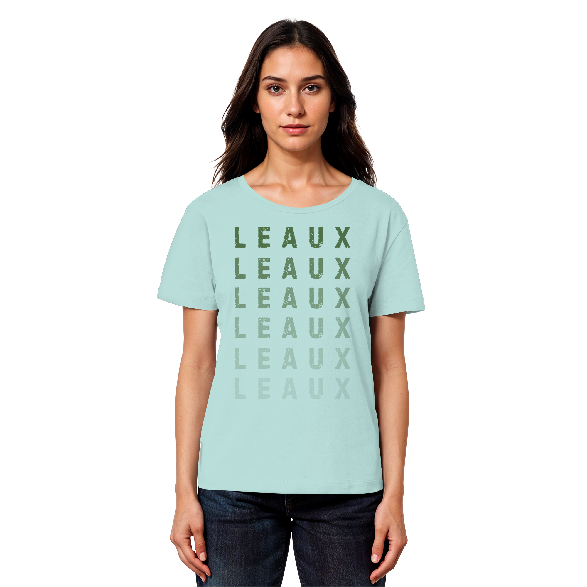 LEAUX classic grün - Womens Organic T-Shirt