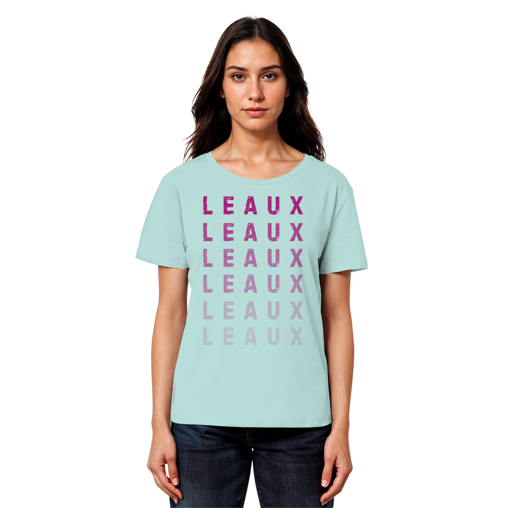 LEAUX classic magenta - Womens Organic T-Shirt
