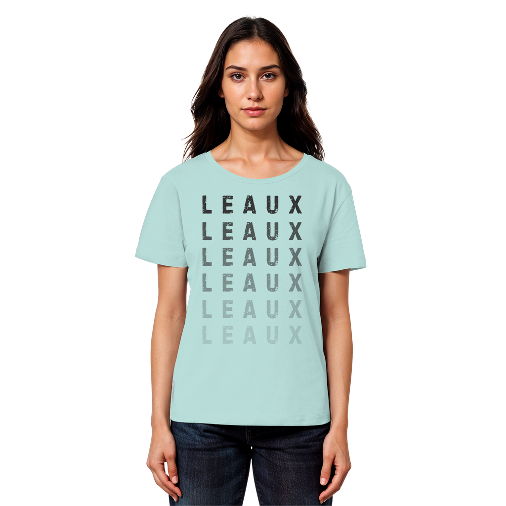 LEAUX classic schwarz - Womens Organic T-Shirt