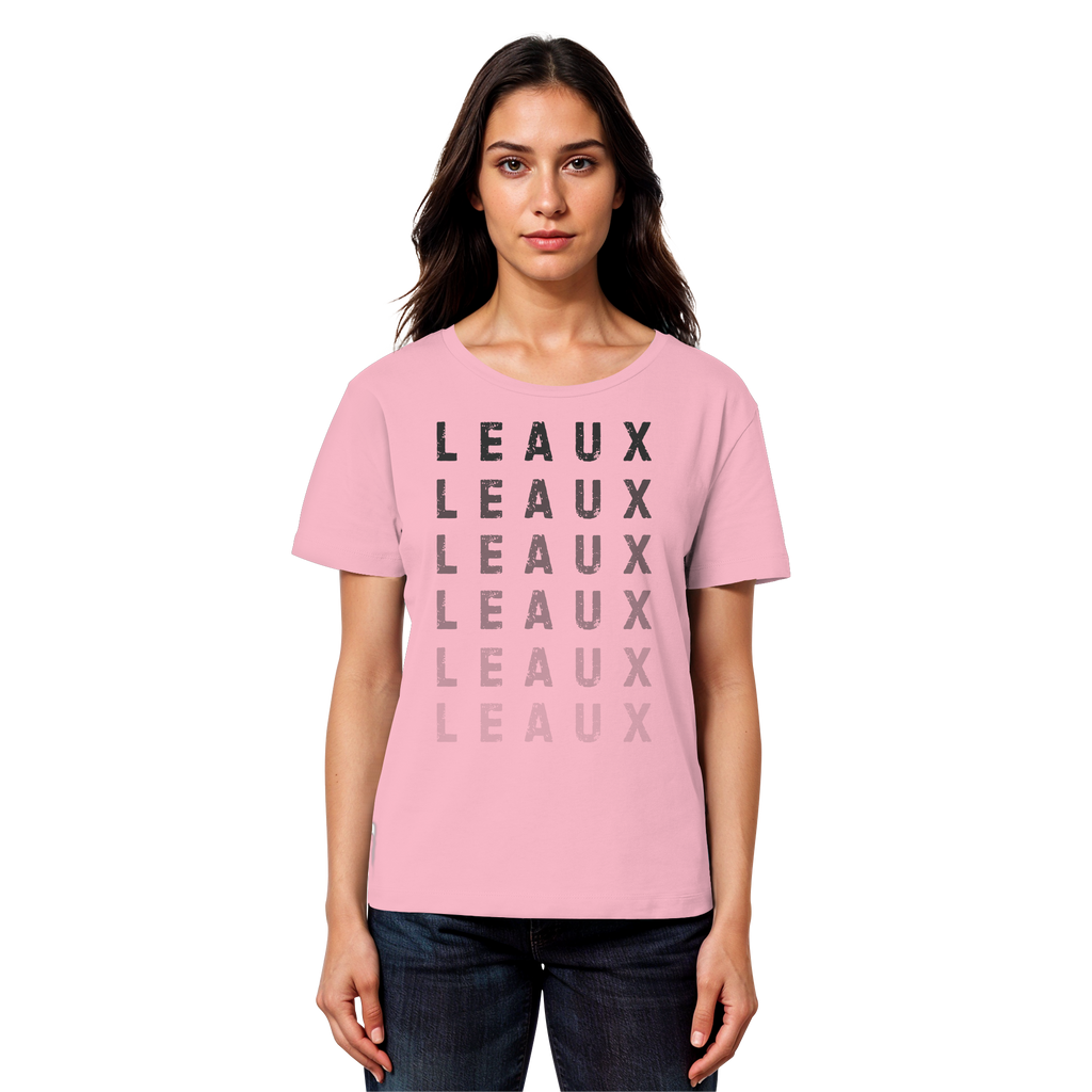 LEAUX classic schwarz - Womens Organic T-Shirt