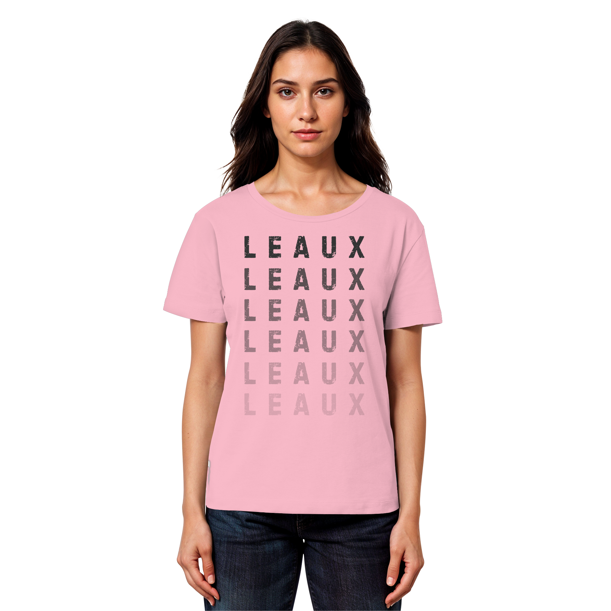 LEAUX classic schwarz - Womens Organic T-Shirt