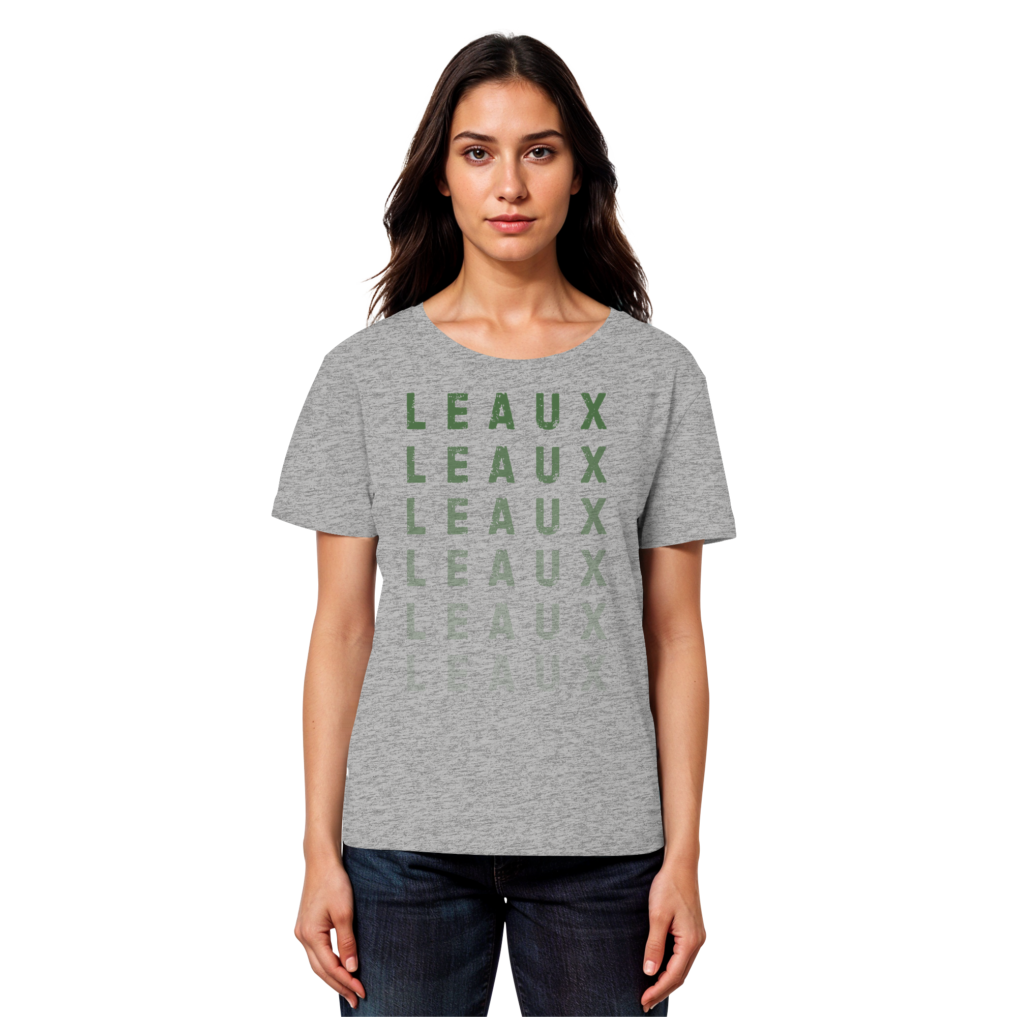 LEAUX classic grün - Womens Organic T-Shirt