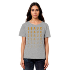 LEAUX classic orange - Womens Organic T-Shirt