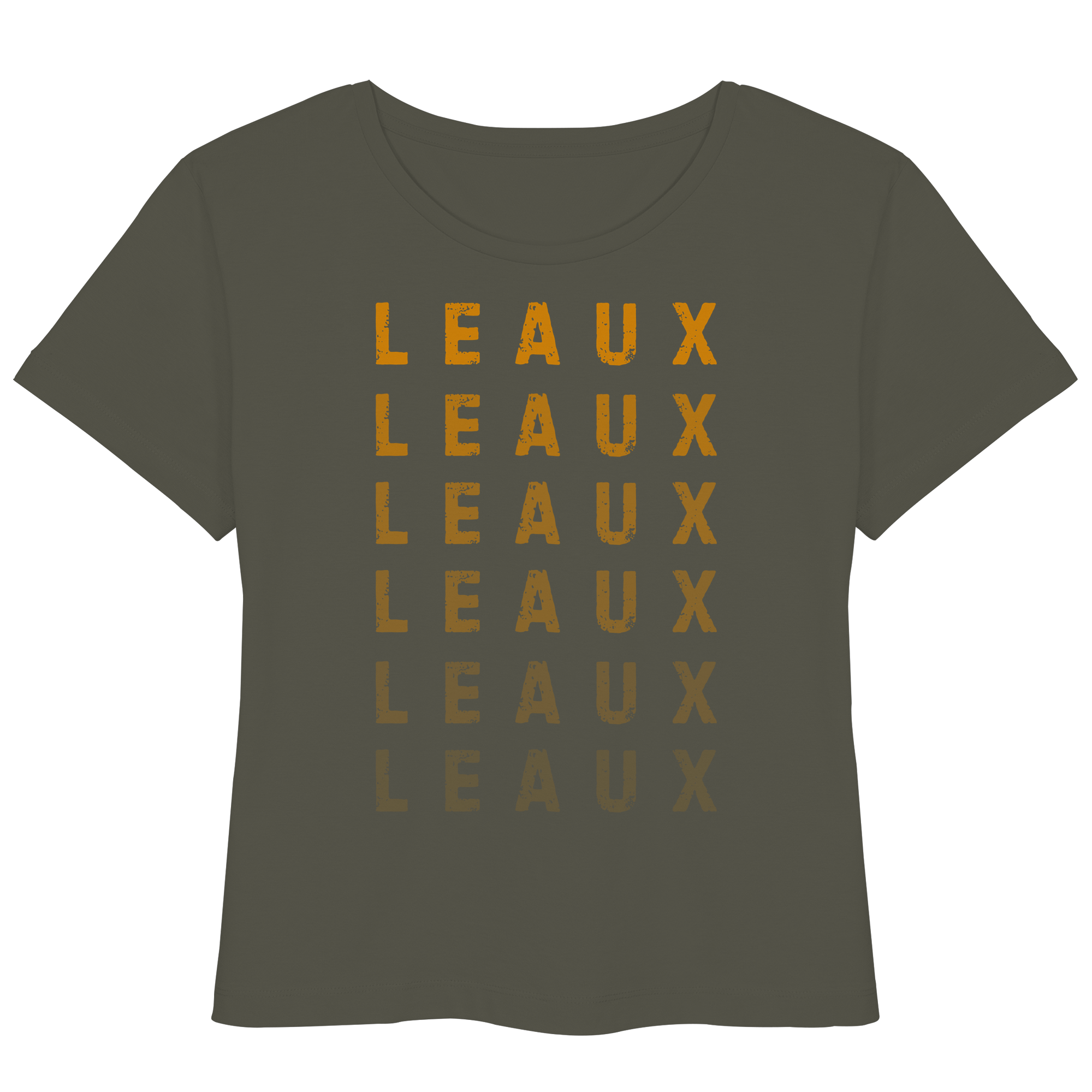LEAUX classic orange - Womens Organic T-Shirt