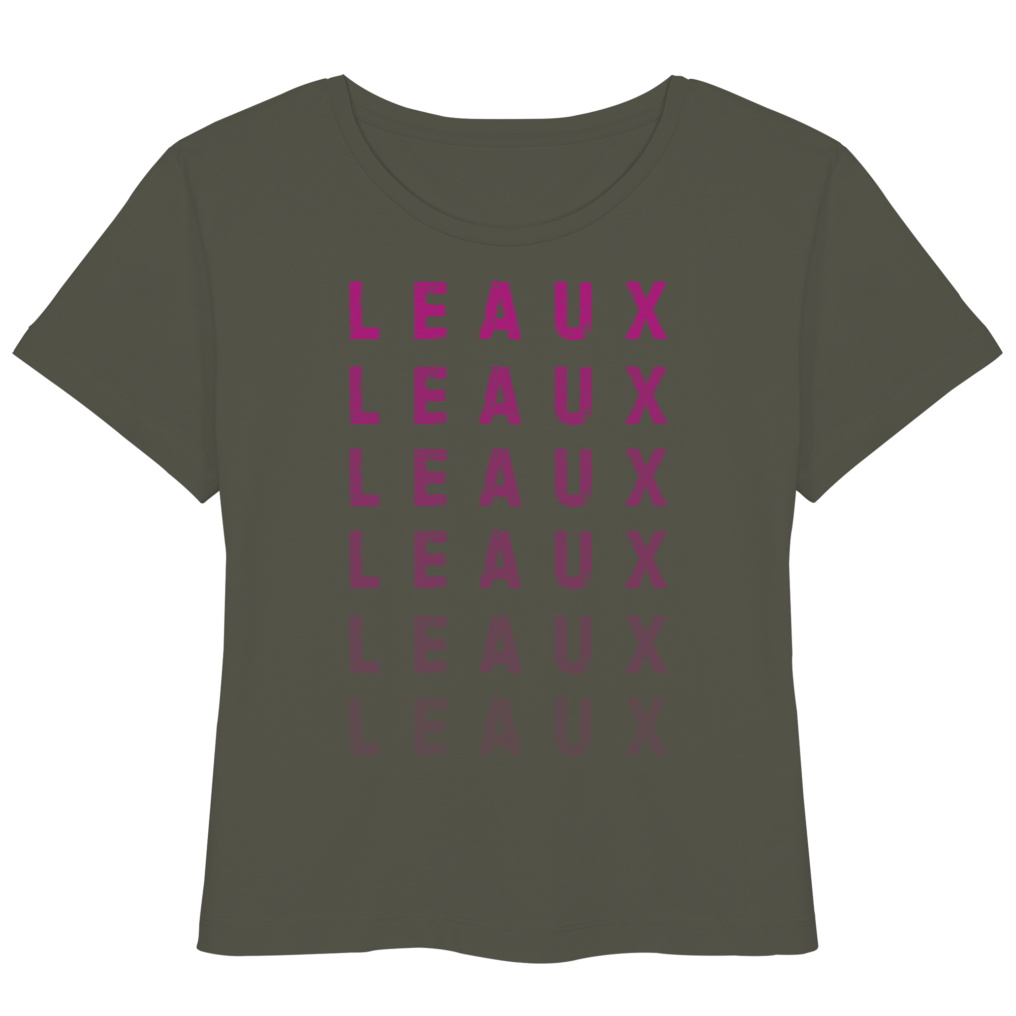 LEAUX classic magenta - Womens Organic T-Shirt