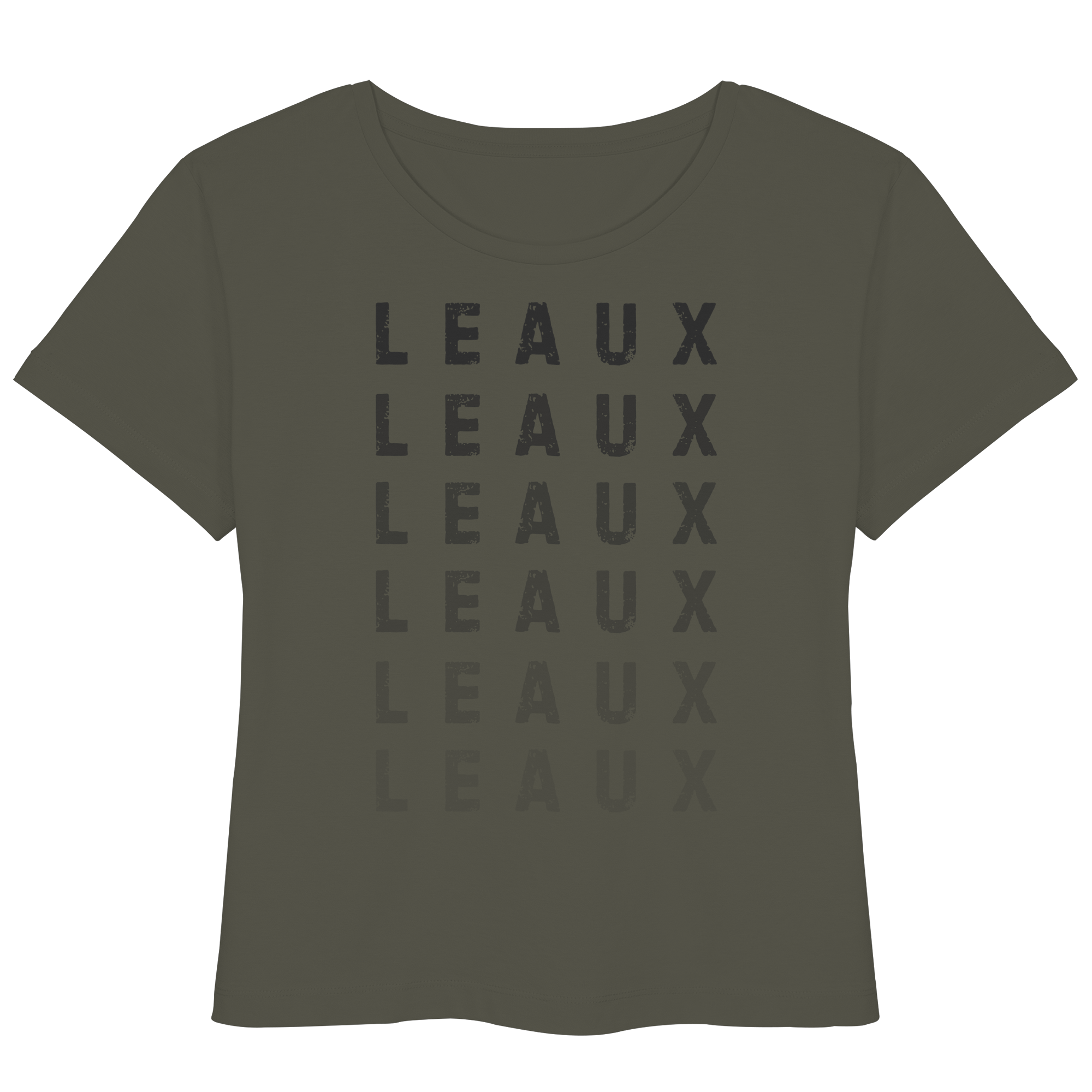 LEAUX classic schwarz - Womens Organic T-Shirt