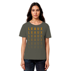 LEAUX classic orange - Womens Organic T-Shirt